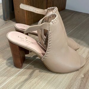 Kate Spade Beige Heeled Sandals